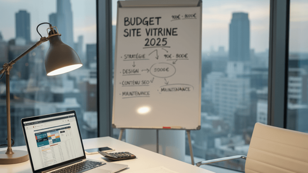Combien coûte un site vitrine en 2025 ? Guide PME & indépendants
